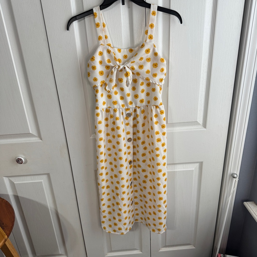 Lily Bleu sunflower dress size 14